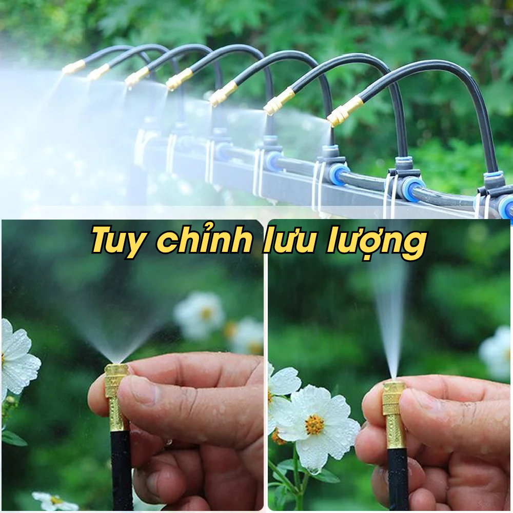 Tùy chỉnh lưu lượng phun