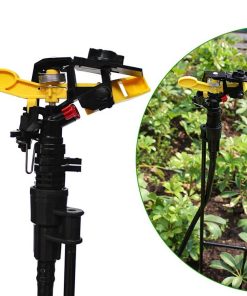 Béc tưới phun mưa cánh đập ren 21mm ren ngoài | Súng phun mưa cánh đập 27mm chỉnh góc
