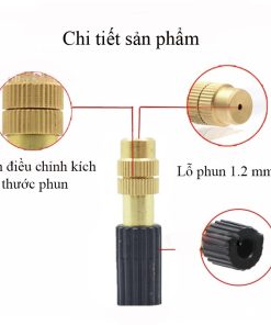 Đầu béc phun sương bằng đồng