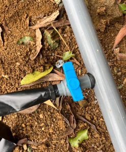 Van khóa khởi thủy ống phi 27 từ ống PVC, HDPE ra ống mềm