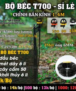 Béc T700 không bù áp