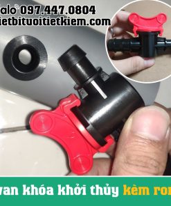 Van khóa khởi thủy LDPE 16-20-25-32 kèm ron